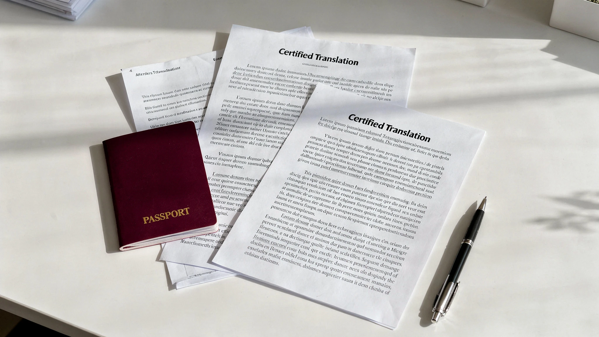 Perfecting paperwork to avoid bank rejection for foreign accounts, including passport and certified translation documents