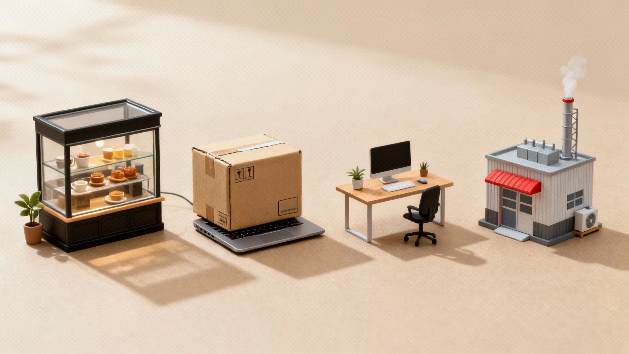 Reklam gideri iadesi teşviki 2026 kapsamında başvuru yapabilen KOBİ, e-ticaret, ofis ve üretim işletmelerini temsil eden görsel