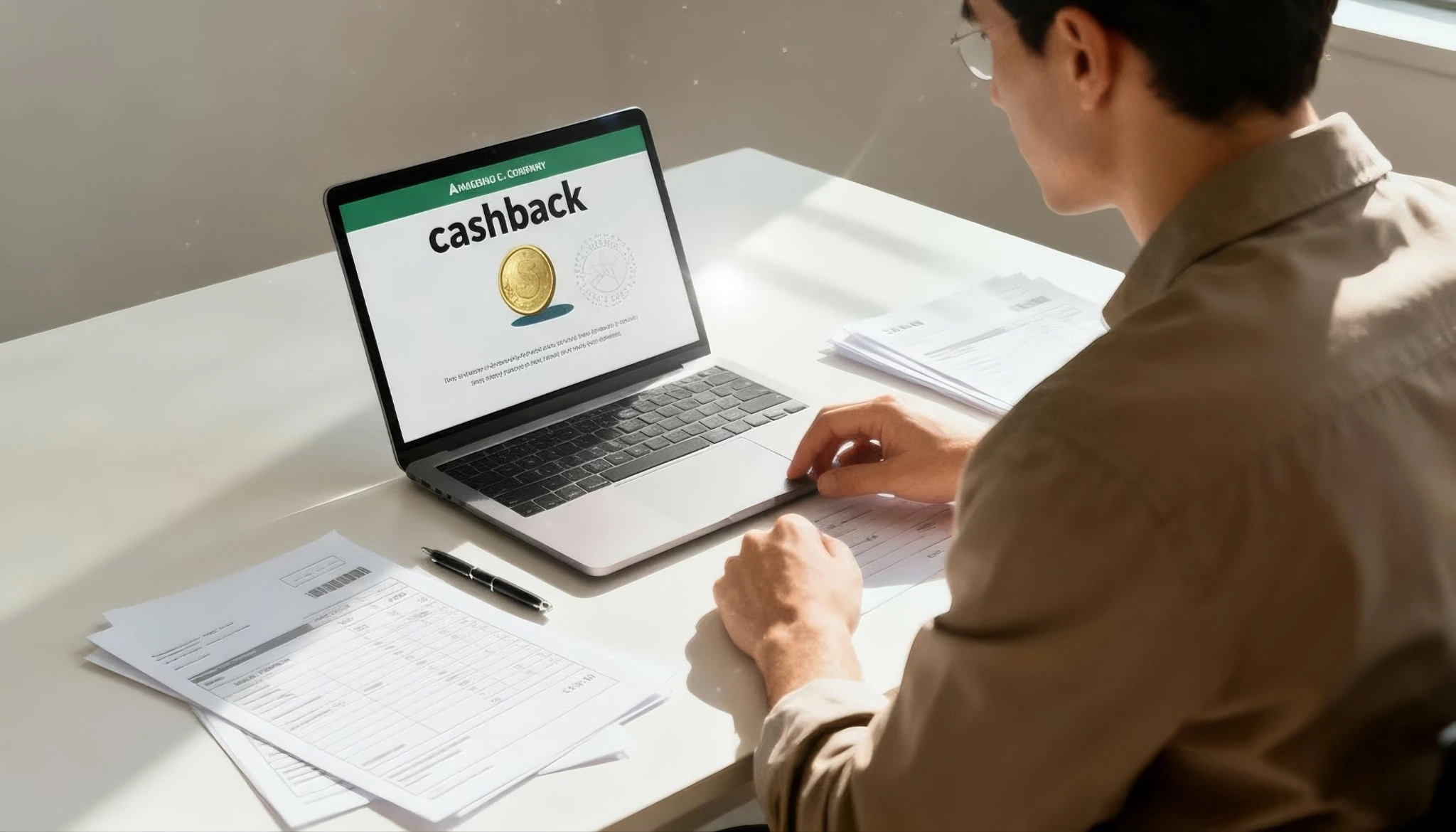 Reklam gideri teşviki kapsamında işletmenin reklam harcamalarını inceleyerek nakit iade sürecini değerlendirmesini gösteren görsel