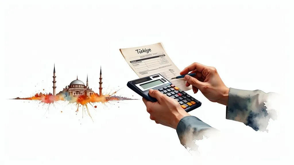 Reviewing translation, notary and licensed professional costs for a company file in Türkiye