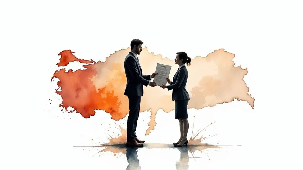 Foreign founders reviewing company formation cost categories for a business in Istanbul, Türkiye