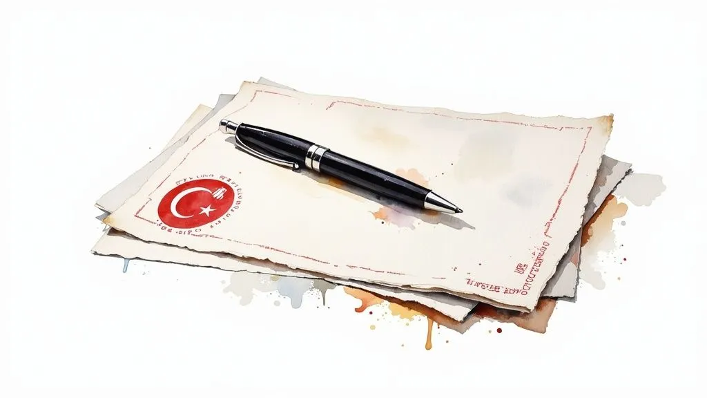Corporate documents and capital planning for an import-export company in Turkey