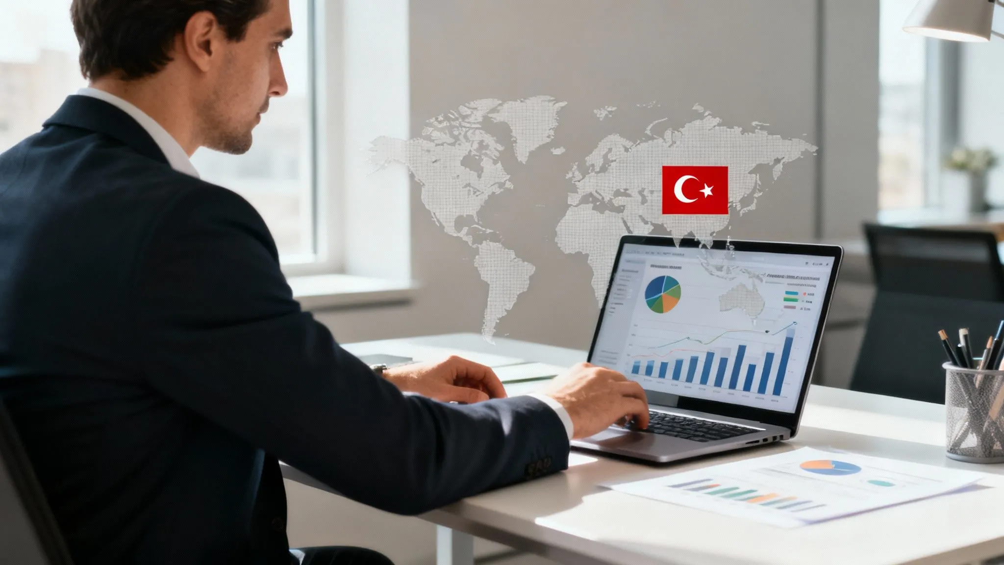 Exporter mapping product, destination and regulatory requirements for food exports from Turkey
