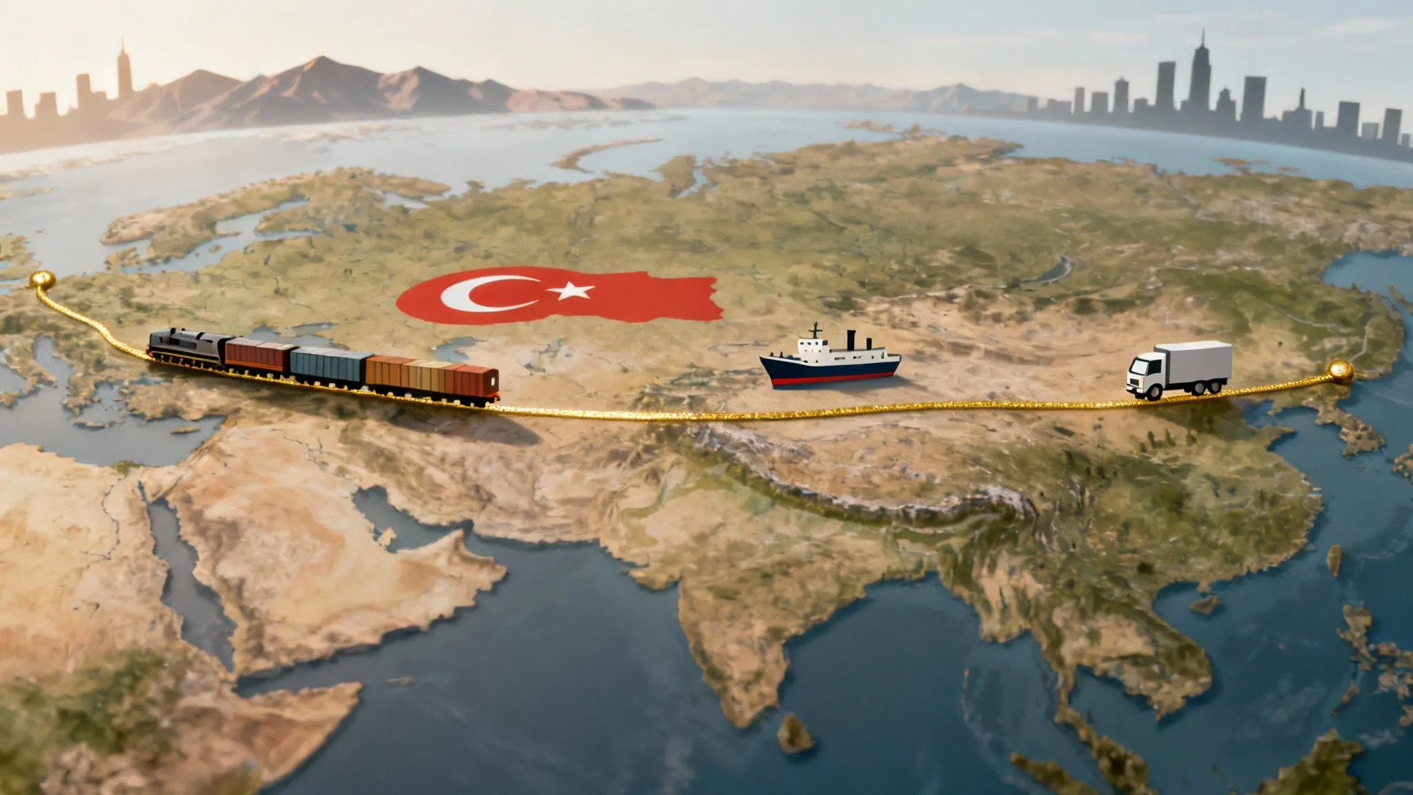 Turkey and Central Asia trade route planning across the Middle Corridor