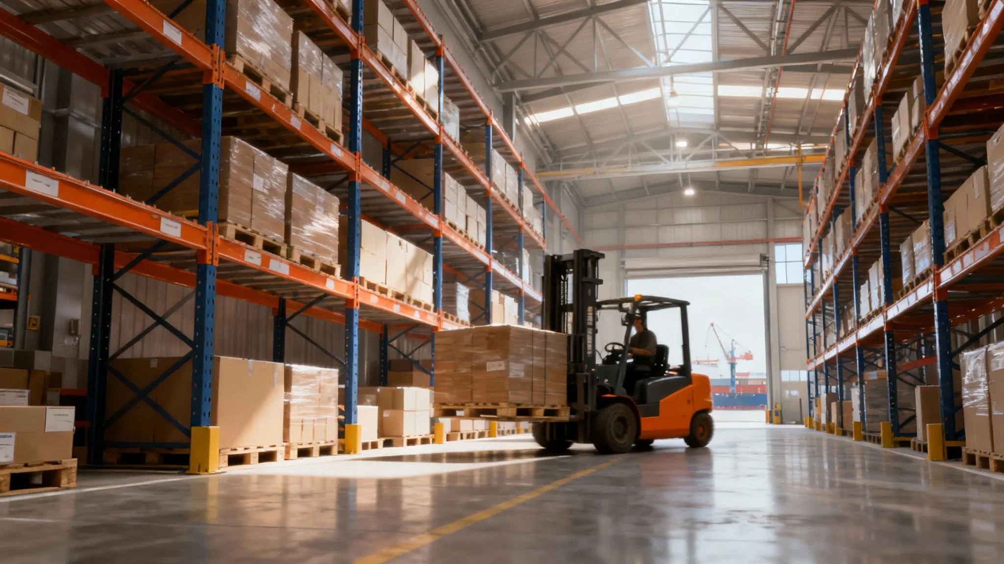 Istanbul logistics warehouse location and transport infrastructure