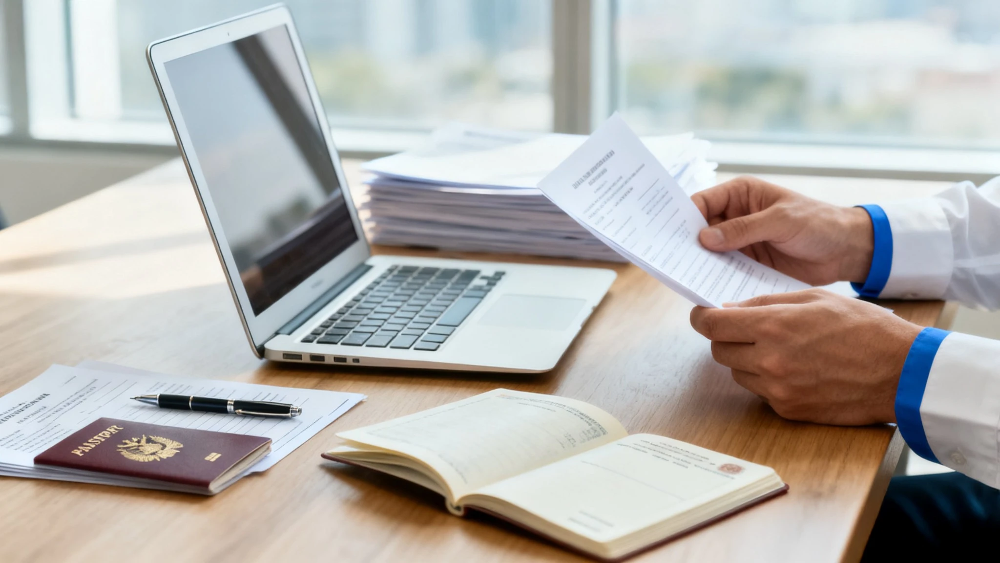 Corporate and identity evidence review for a company-owner work permit eligibility assessment