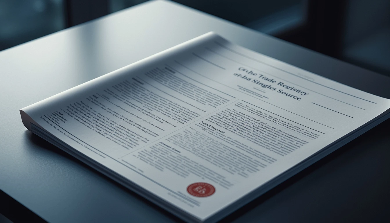 Turkish Trade Registry Gazette announcement used to review a company’s registered history in Türkiye