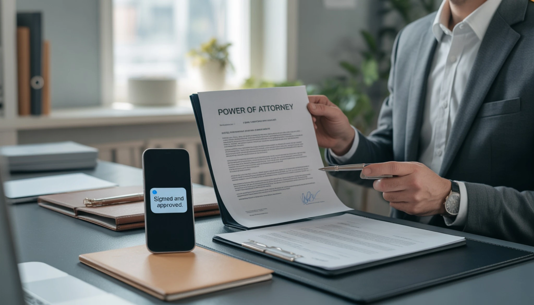 Business owner reviewing authority limits reporting controls and expiry for a Turkish power of attorney