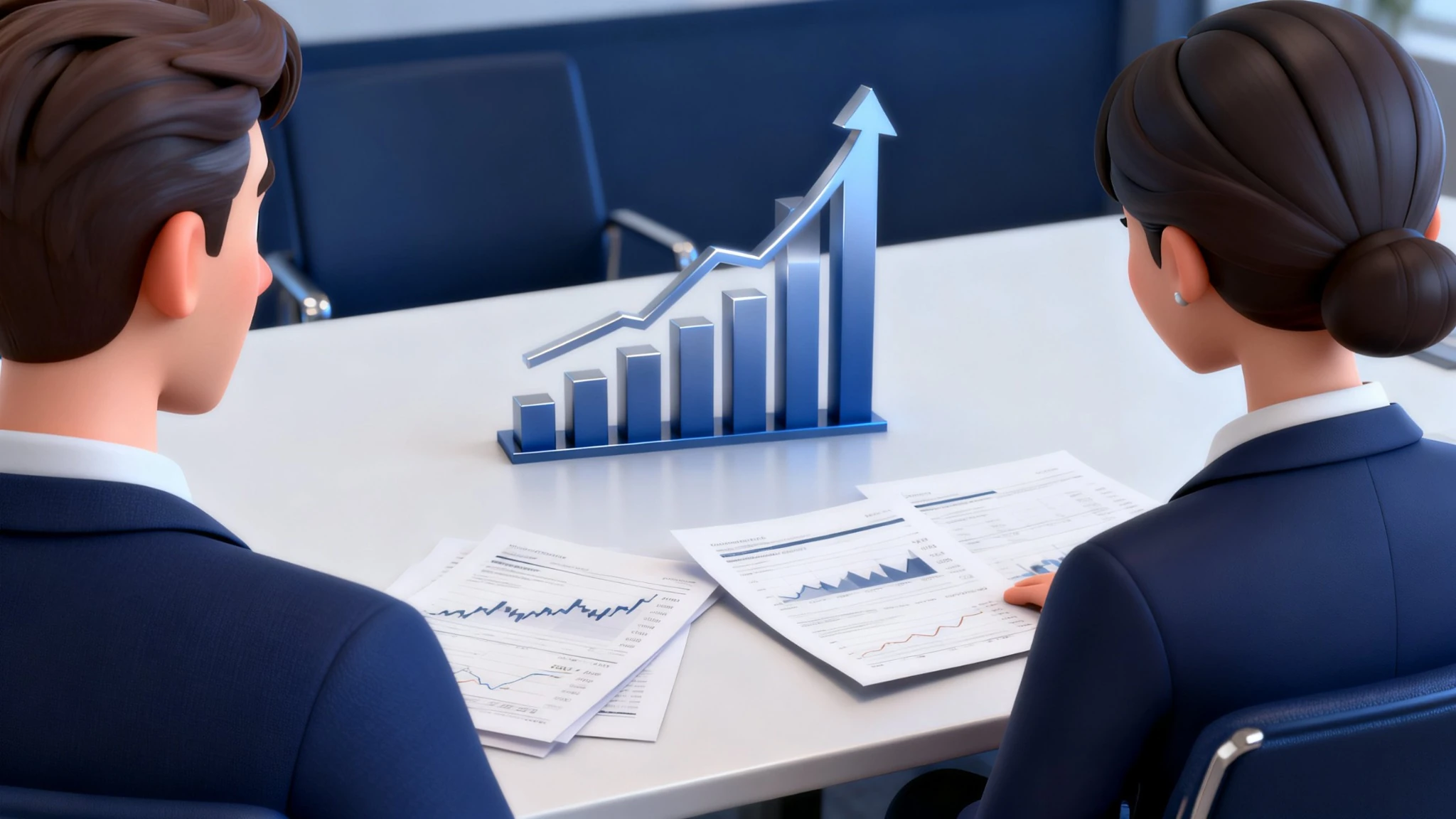 Foreign shareholders reviewing a Turkish company capital increase plan and financial evidence