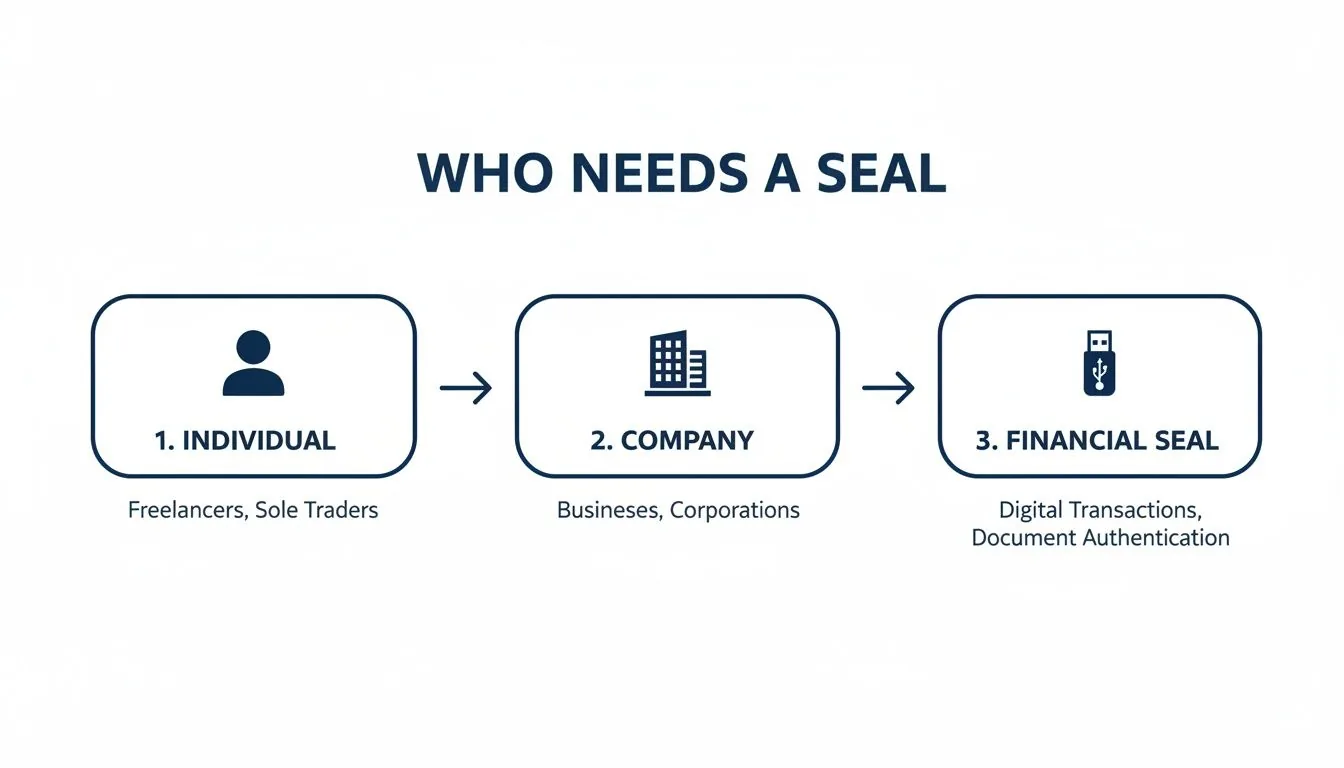 Mali mühür financial seal application process for a Turkish legal entity