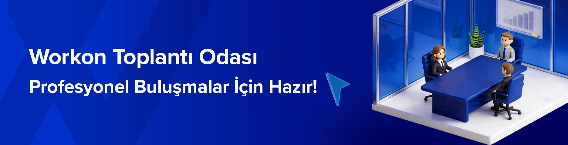 Workon’da profesyonel buluşmalar için toplantı odası kiralayın