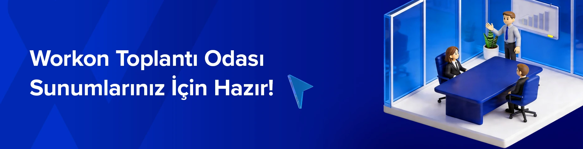 Workon’da sunumlar ve iş görüşmeleri için toplantı odası kiralayın