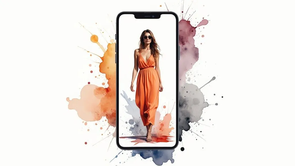 Mobil uygulama geliştirme iş modelini temsil eden illüstrasyon