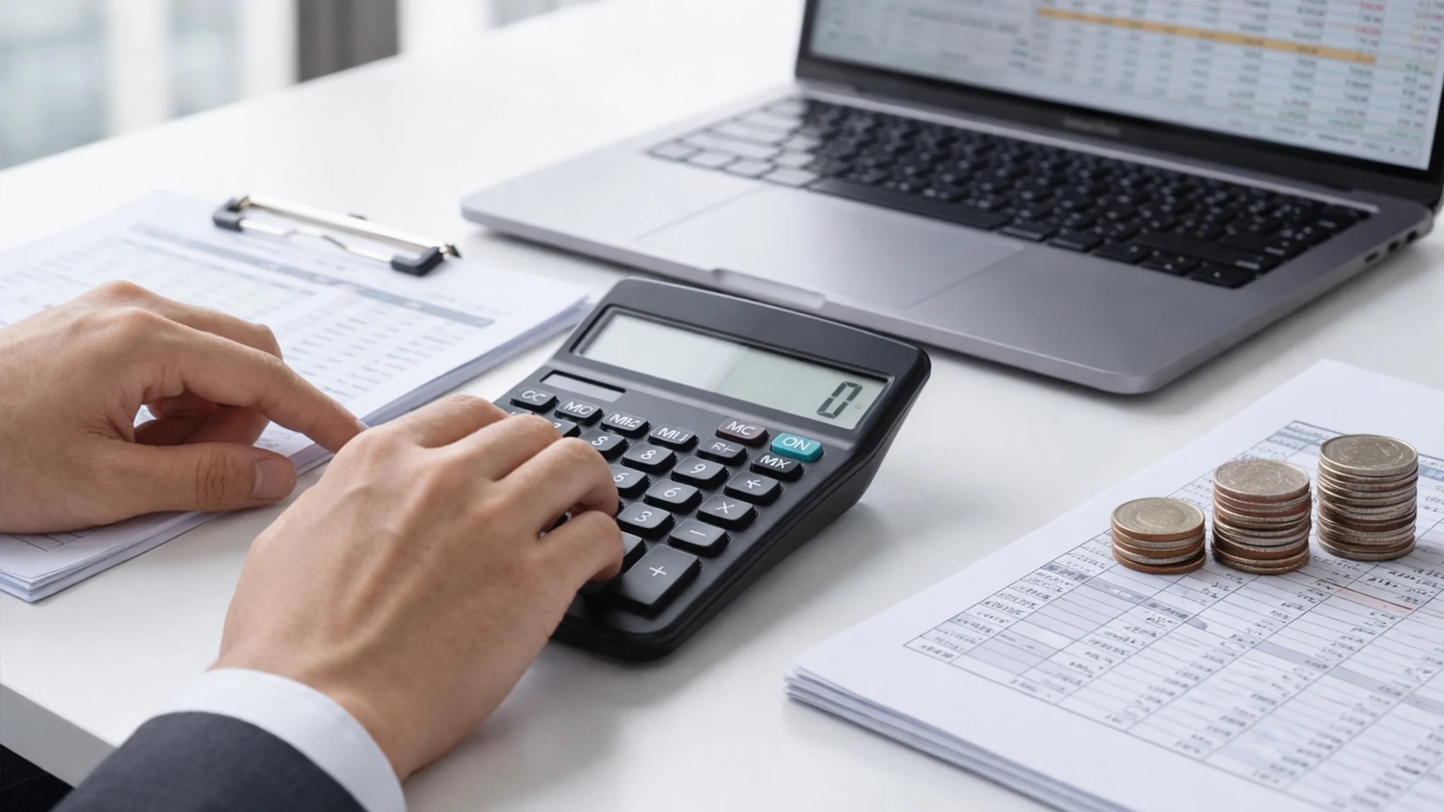 Şirket pay devrinde vergi ve maliyet hesabını temsil eden Workon görseli