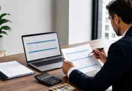 Limited şirket kuruluş giderlerini bilgisayar ve maliyet tabloları üzerinden inceleyen girişimci